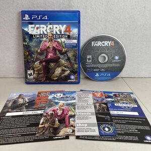 Far Cry Farcry 4 Limited Edition Sony PS4 PlayStation 4‎ Video Game